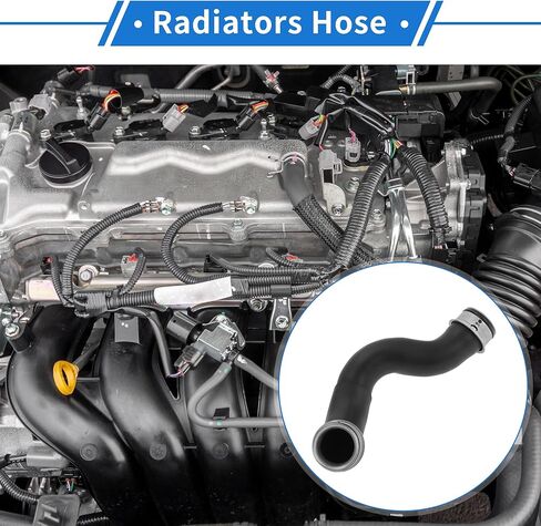 1 Pc Radiators Hose for Mercedes-Benz CL550 2009-2010 S550 2007-2010 Good Sealing Rubber Black Upper Coolant Water Tank Connection Pipe in Saudi Arabia