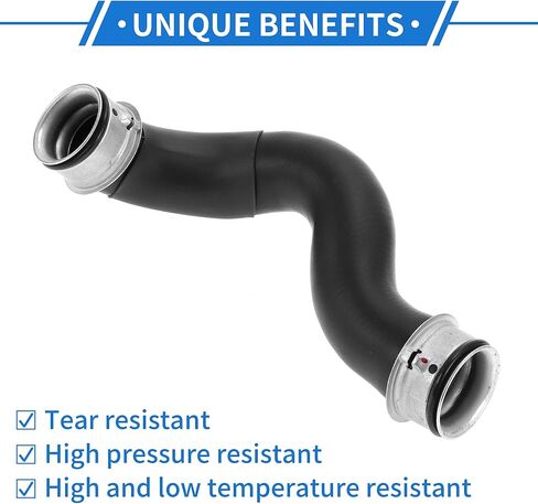 1 Pc Radiators Hose for Mercedes-Benz CL550 2009-2010 S550 2007-2010 Good Sealing Rubber Black Upper Coolant Water Tank Connection Pipe in Saudi Arabia