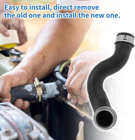 1 Pc Radiators Hose for Mercedes-Benz CL550 2009-2010 S550 2007-2010 Good Sealing Rubber Black Upper Coolant Water Tank Connection Pipe in Saudi Arabia
