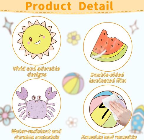 Sun Theme Bulletin Board Set Groovy Summer Classroom Decoration Gonna Soak up The Sun Sunshine Beach Cutouts for Summer School Classroom Back to School Wall Window Blackboard Whiteboard Door Decor in Saudi Arabia