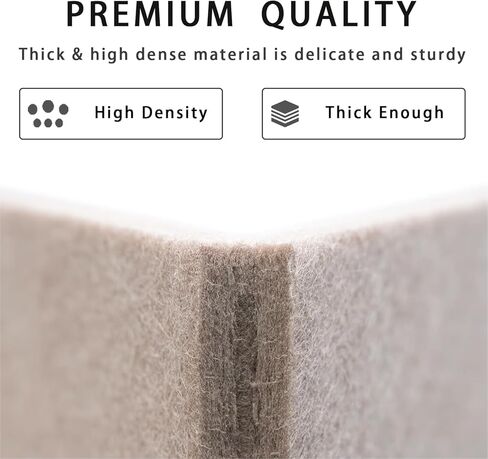 Double-Layer Two-Tone Felt Bulletin Board, 18" x 24" Cork Board for Office with Removable Adhesive Tabs & 20 Pins, Reusable Fabric Pin Board Alternative for Wall,for Home, Classroom in Saudi Arabia