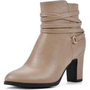 WHITE MOUNTAIN Women's Shoes Teaser Block Heel Bootie
