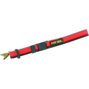 Crowded Coop Star Trek Uniform Cat Collar - Red