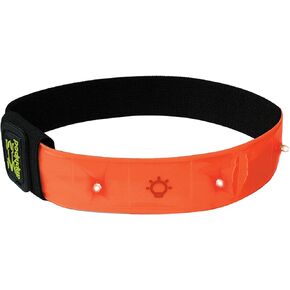 Amphipod Micro-Light Flashing Reflective Arm Band, LED Light Up High Visibility Reflective Accessory, Road Running & Jogging