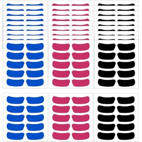 150 Pairs Football Face Stickers Breathable Eye Strips Under Eye Football Stickers Eye Black Stickers for Sports Baseball Football Softball Soccer Lacrosse Fans Themed Party