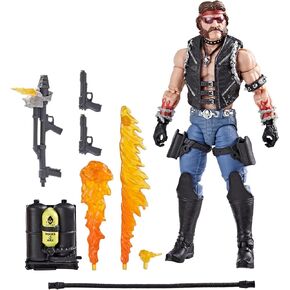 G.I. Joe Classified Series #123, Dreadnok Torch, Collectible 6-Inch Action Figure with 8 Accessories