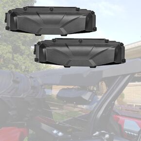 UTV Windshield Vent Self Install Kit includes 2 Windscreen Ventilation Defrost Defog Accessories for Hard Coated Polycarbonate Windshields
