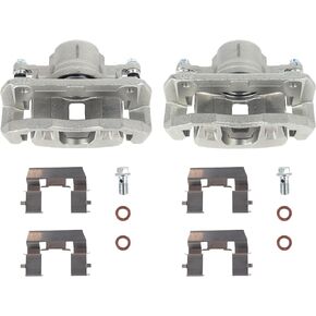 PAROD 19B2584 19B2585 Front Disc Brake Caliper Fit for 2001-2003 Acura CL, 1999-2004 RL, 1999-2008 TL, 2004-2014 TSX, 2003-2012 Honda Accord
