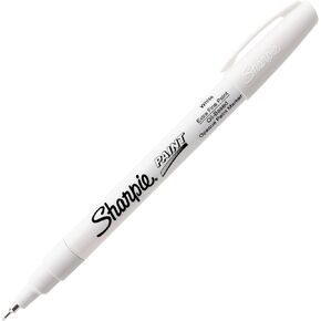 6 Pack Oil Paint Marker Extra Fine White (Product Catalog: Writing & Drawing Mediums)