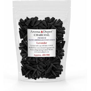Lavender Incense Charcoal Cones (Approx. 480-500)