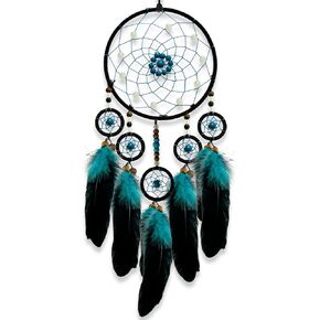 Dream Catcher for Boys Wall Decor Handmade Feather Hanging Decorations Home Ornament Birthday Festival Craft Gift…