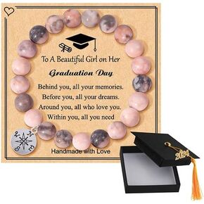 2024 Graduation Gifts for Her Class of 2024 Graduation Bracelets Graduation Decorations Class of 2024 Inspirational Graduation Compass Bracelet for Women High School College Graduation Gifts