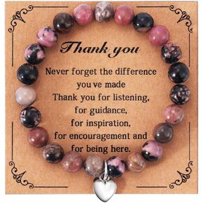 Inspiration Bracelets for Women Men Retirement Appreciation Gifts for Coworker Teacher Family Friend Christmas Gifts