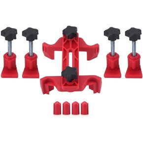 Universal Dual Cam Clamp Camshaft Locking Tool Kit, 9pcs Car Auto Dual Cam Clamp Camshaft Engine Timing Sprocket Gear Locking Tool Kit