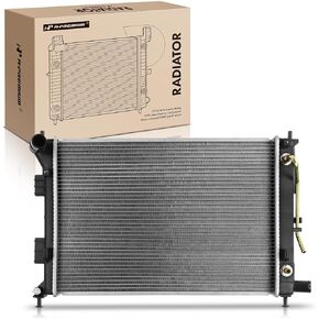 A-Premium Engine Coolant Radiator Assembly with Transmission Oil Cooler Compatible with Hyundai Elantra 2011 2012 2013 & Kia Soul 2012 2013, Replace# 25310-3X100