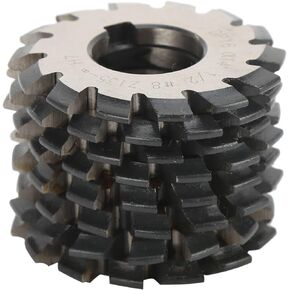 22mm Gear Milling Cutter, Involute Gear Milling Cutter Strong Durable Great Workmanship Straight Tooth Design for Industrial Use