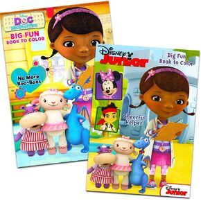 Doc Mcstuffins Set of 2 Coloring Books