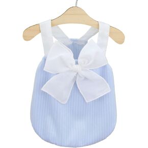 Summer Dog Shirt Bow Decoration Pet Shirt Soft Breathable Dog Cotton T Shirt for Small Medium Pet