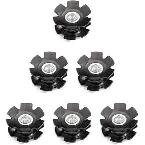 GOLDEAL 6pcs Bicycle Fork Star Nut,MTB，Road Bike Headset Star Nut （for 1-1/8" Fork） in Kuwait