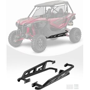 NIXFACE Talon 1000 Nerf Bars/Tree Kickers/Rock Sliders for 2019+ Honda Talon 1000R / 1000X,Heavy Duty Steel Tubing