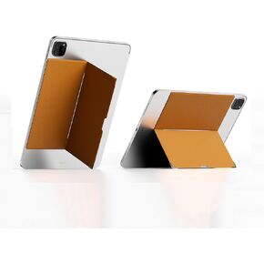 Adhesive Tablet Stand, Flat Invisible iPad Stand, Adjustable Universal Tablet Stand, Compatible with Tablets Up to 10.8-11 Inches (Black)