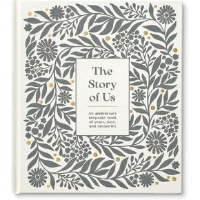 Compendium The Story of Us – An Anniversary Keepsake Book of Years, Days, and Memories - A Journal to Capture Your Love Story from Day 1 to 20th Anniversary