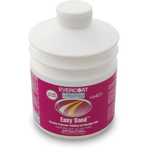 Evercoat Easy Sand Polyester Finishing & Blending Putty for Steel, Fiberglass & More - 30 Fl Oz
