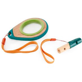 Hape Nature Detective Set| Bamboo & Plant Plastic Detective Playset, Nature Exploration Toys for Outdoor Games, Green