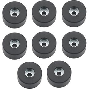 8 Pieces 192310GS Air Compressor Isolator Pads, Replacement rubber isolator feet 094-0026, E106661, D091007, Air Compressor Rubber Compatible with Coleman Powermate Sanborn and more