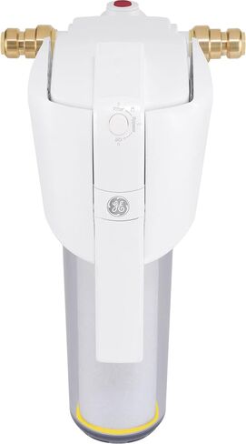 GE Whole House Water Filtration System | Reduces Sediment, Rust & More | Install Kit & Accessories Included | Filter Not Included | Replace Filter (FTHPM, FTHTM, FTHLM) Every 3 Months | GXWH50M in Saudi Arabia