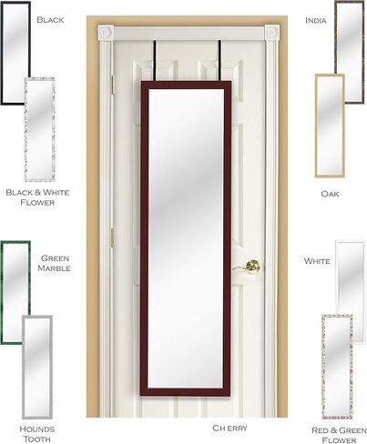 DM1448BLK Door Mirror, 13.7" x 48", Black in Saudi Arabia