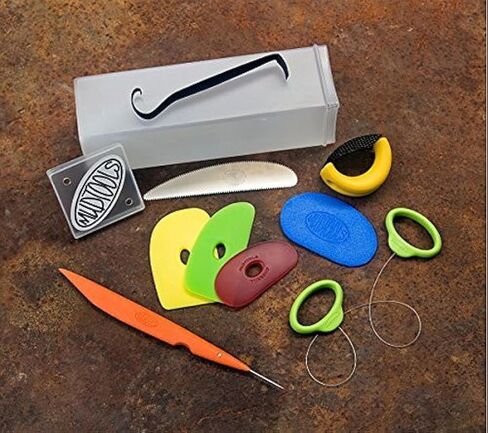 MudTools Sherrill Essential 10 Piece Starter Tool Kit, for Pottery, Clay, Sculpting Artists in Saudi Arabia