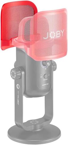 JOBY Wavo POD USB Condenser PC Microphone for Podcasting, Streaming Microphone for Recording, Mute and Gain Controls, Headphones for Live Monitoring, Laptop Microphone Plug & Play for Mac and PC in Saudi Arabia