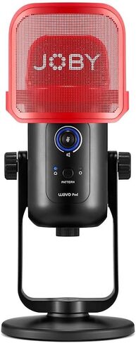 JOBY Wavo POD USB Condenser PC Microphone for Podcasting, Streaming Microphone for Recording, Mute and Gain Controls, Headphones for Live Monitoring, Laptop Microphone Plug & Play for Mac and PC in Saudi Arabia