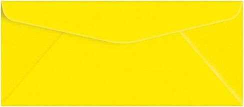 Sun Yellow Bright Color #10 Envelopes - Great for Mailing Letters, Business Memos, Invitations, Invoices, Bills | 4 1/8" x 9 1/2" | 50 Envelopes in Saudi Arabia