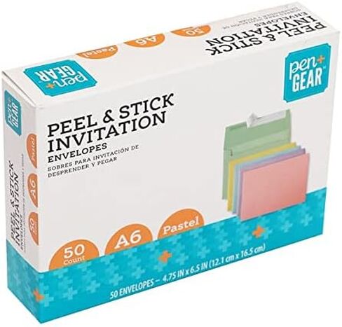 PEN+GEAR Peel & Stick Invitation Envelopes in Saudi Arabia