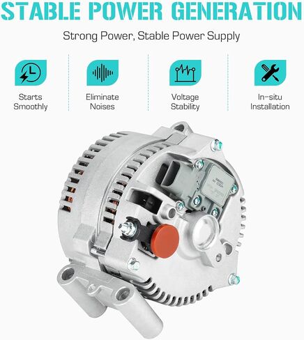 Alternator 4.0L Fit for Ford Ranger Mazda B4000 2007-2009,Fit for Explorer Mercury Mountaineer 2004-2008, 400-14101, 5L2T-10300-AA, 1F72-18-300A in Saudi Arabia