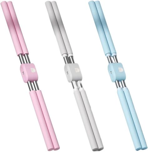 2 قطعة عصي اليوغا تمتد أداة تصحيح الموقف العصي ممارسة عصا معدات اللياقة البدنية المنزلية in Kuwait