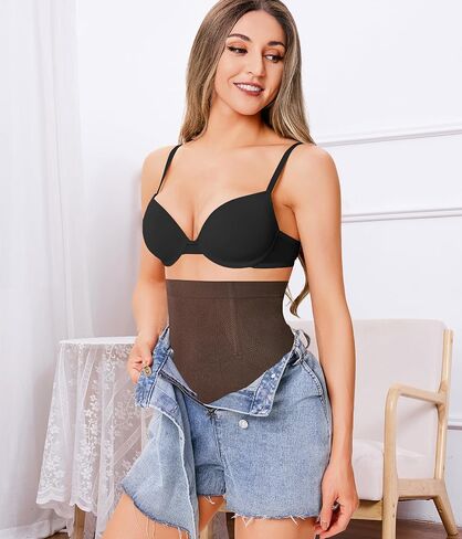 Nebility Tummy Control Panties Seamless Shapewear High Waisted Body Shaper Butt Lifter Panty Light Shaping Slip Underwear in Kuwait