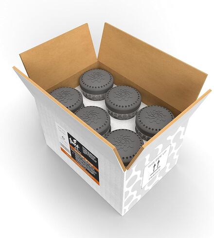 Twist Air Freshener Refill, Orange Grove, Premium Fragrance, Odor Counteractant, Spill Resistant, No Batteries, Eco-Friendly, Recyclable, Lasts 60 Days, Pack of 6 in Kuwait