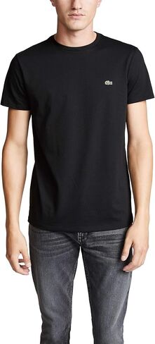 Lacoste Men's Short Sleeve Pima Crewneck Tee in Saudi Arabia