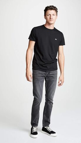 Lacoste Men's Short Sleeve Pima Crewneck Tee in Saudi Arabia
