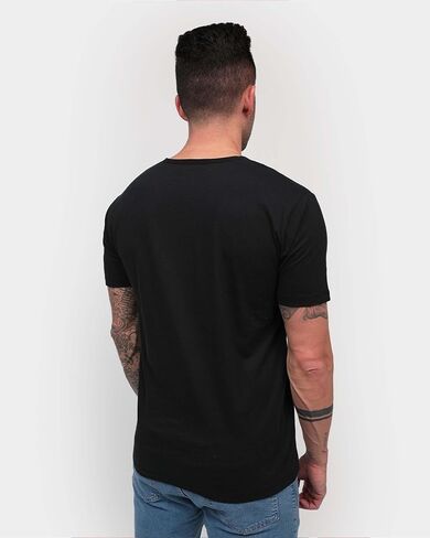 INTO THE AM Premium Henley Shirts for Men - Casual Short Sleeve Modern Fit T-Shirt in Kuwait