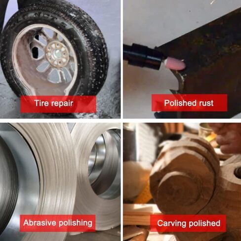 مطحنة هواء ممتدة 1/4 بوصة 1/8 بوصة | آلة طحن تعمل بالهواء المضغوط بقوة مستقيمة، أدوات قطع نقش عالية السرعة 22000 دورة في الدقيقة in Kuwait