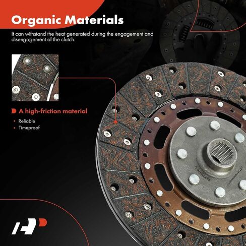 A-Premium Transmission Clutch Kit Set Compatible with Nissan Frontier 2005-2019 2.5L & Suzuki Equator 2009-2012 2.5L, Replace# L06076 in Saudi Arabia