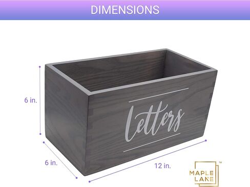 Handcrafted Solid Ash Wood Mail Holder with Letter Opener - Mail Holder for Countertop - Entryway Decor - Mail Holder for Desk - Desktop Mail Organizer - Letter Holder in Kuwait