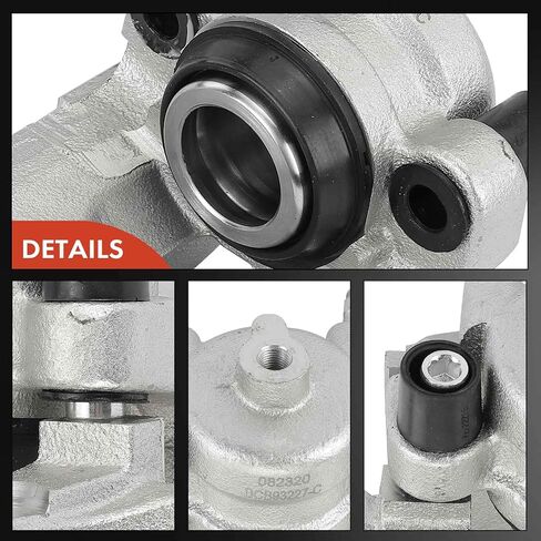A-Premium 2 x Disc Brake Caliper Assembly with Bracket Compatible with BMW 323i 2006-2011, 325i 2006 3.0L, 325xi 2006, 328i 2007-2013, 328i xDrive 2009-2013, 328xi 2007-2008, X1 2013-2015 - Rear Side in Saudi Arabia