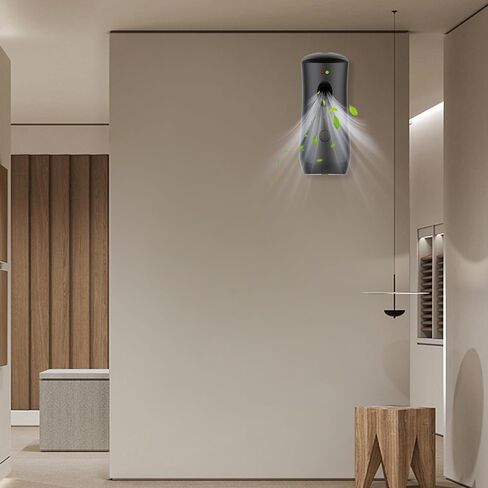 موزع رذاذ معطر هواء أوتوماتيكي قائم بذاته أو آلات عطرية أوتوماتيكية قابلة للتعديل للأيروسول مثبتة على الحائط تستخدم على نطاق واسع في الفنادق وغرف النوم والحمامات والمطارات والمكاتب والأماكن التجارية in Kuwait