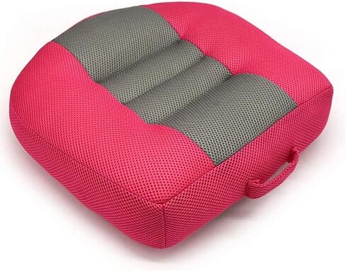 Adult Booster Seat for Car, Portable Booster Seat for Driver, Passenger , 3D Breathable Mesh Non-Slip Seat Cushions with Practical Handle for The Car, Office, Wheelchair (Extra Large) (Black) in Saudi Arabia