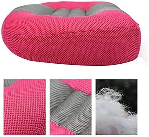 Adult Booster Seat for Car, Portable Booster Seat for Driver, Passenger , 3D Breathable Mesh Non-Slip Seat Cushions with Practical Handle for The Car, Office, Wheelchair (Extra Large) (Black) in Saudi Arabia